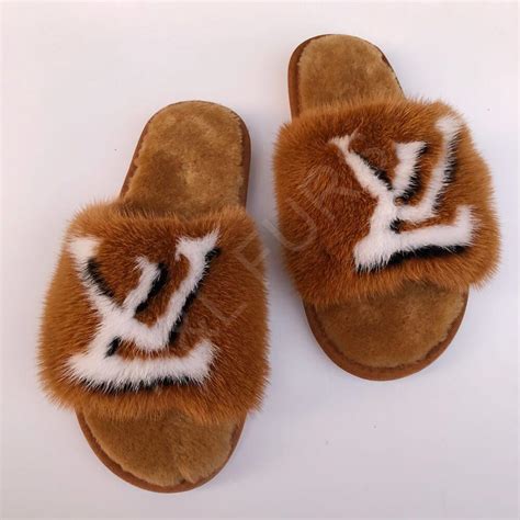 gucci fur slides cheap